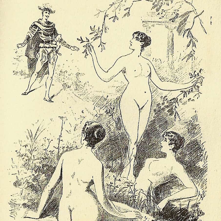 Don Juan à Lesbos, par Jules Maurice Le Natur (1892)