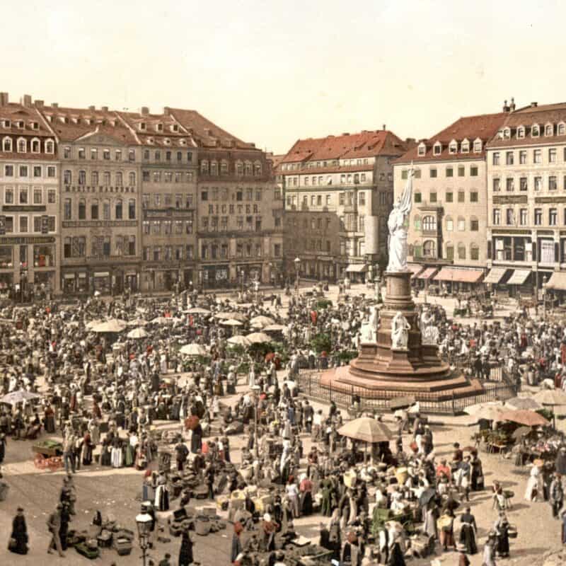 Marché de Dresde (1881)