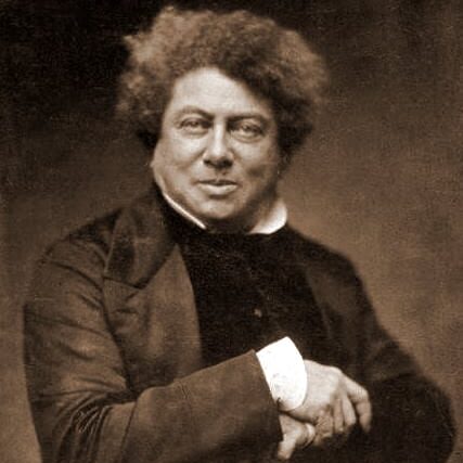 Alexandre Dumas par Nadar (1855)