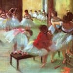 Edgar Degas - L'école de danse (1874)