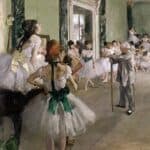 Edgar Degas- La Classe de danse (1875)