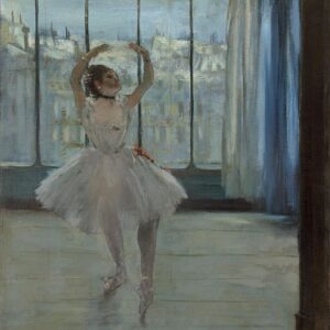 Edgar Degas - Danseuse posant pour un photographe