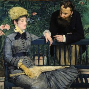 Édouard Manet - Dans la serre (1879)