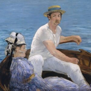 Édouard Manet - En bateau (1874)