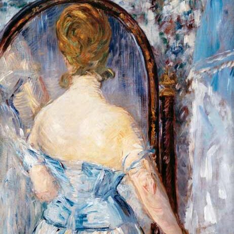 Édouard Manet - Femme devant le miroir (1876)