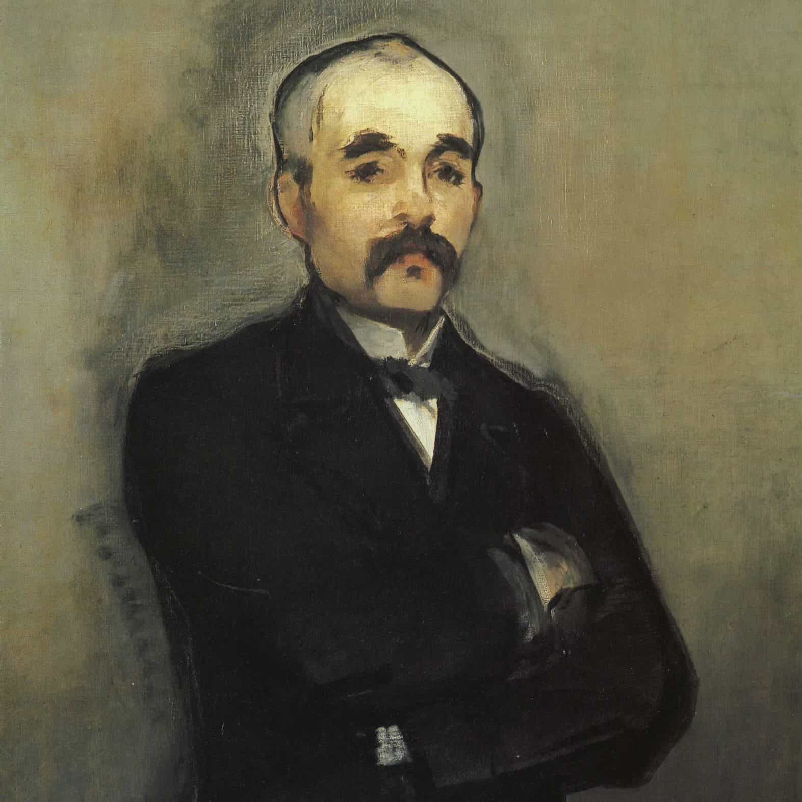 Édouard Manet - Portrait de George Clemenceau (1879-1880), Musée d'Orsay, Paris