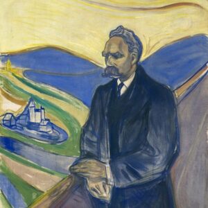 Edvard Munch - Friedrich Nietzsche (1906)