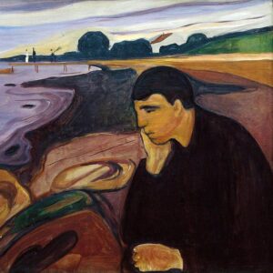 Edvard Munch - Mélancolie (1894-1896)