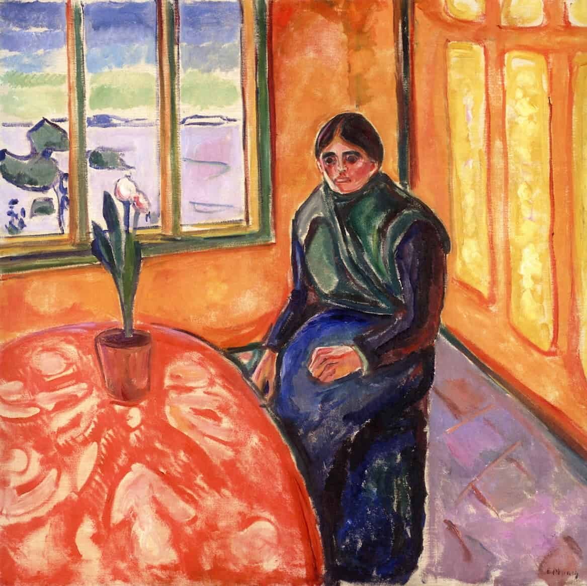 Edvard Munch - Mélancolie (1911)