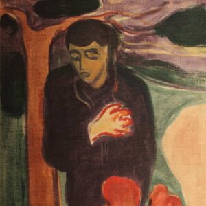 Edvard Munch - Séparation (1896), Détail