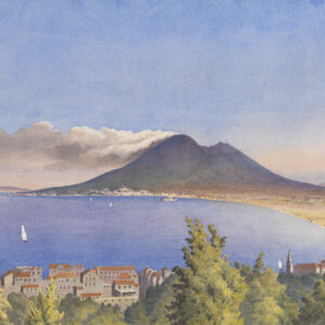 Edward Gennys Fanshawe - Bay of Naples from Castellamare, May 1858 [Italy]