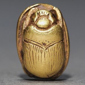 Scarabée en or - Égypte, Moyen Empire, fin de la 12e dynastie, Cleveland Museum of Art