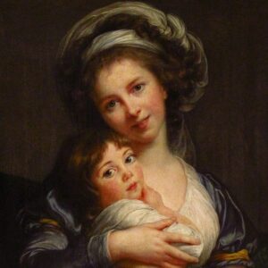Élisabeth-Louise Vigée-Le Brun - Madame Vigée-Le Brunet sa fille (1786)