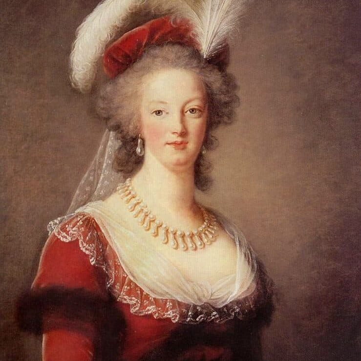 Élisabeth Louise Vigée Le Brun - Portrait de Marie Antoinette (1786)