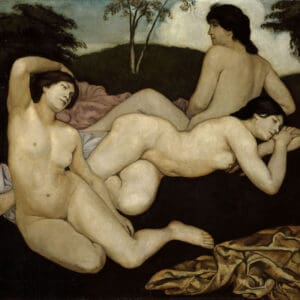 Émile Bernard - Après le bain, les nymphes (1908)