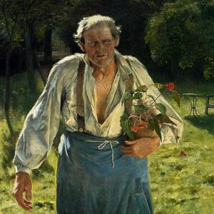 Émile Claus, Le Vieux Jardinier (1885)