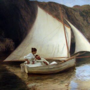 Emile Friant - La Petite Barque (1895)