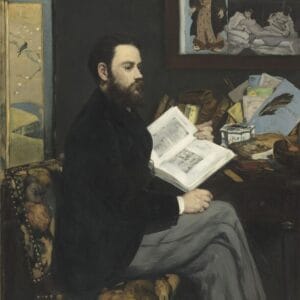 Émile Zola, par Édouard Manet