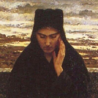 Émile Renouf, La veuve de l'Île de Sein (1880)