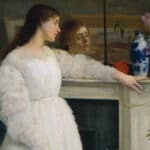 James Abbot Mc Neill Whistler, Symphonie in white n°2 (The Little White Girl, 1864)