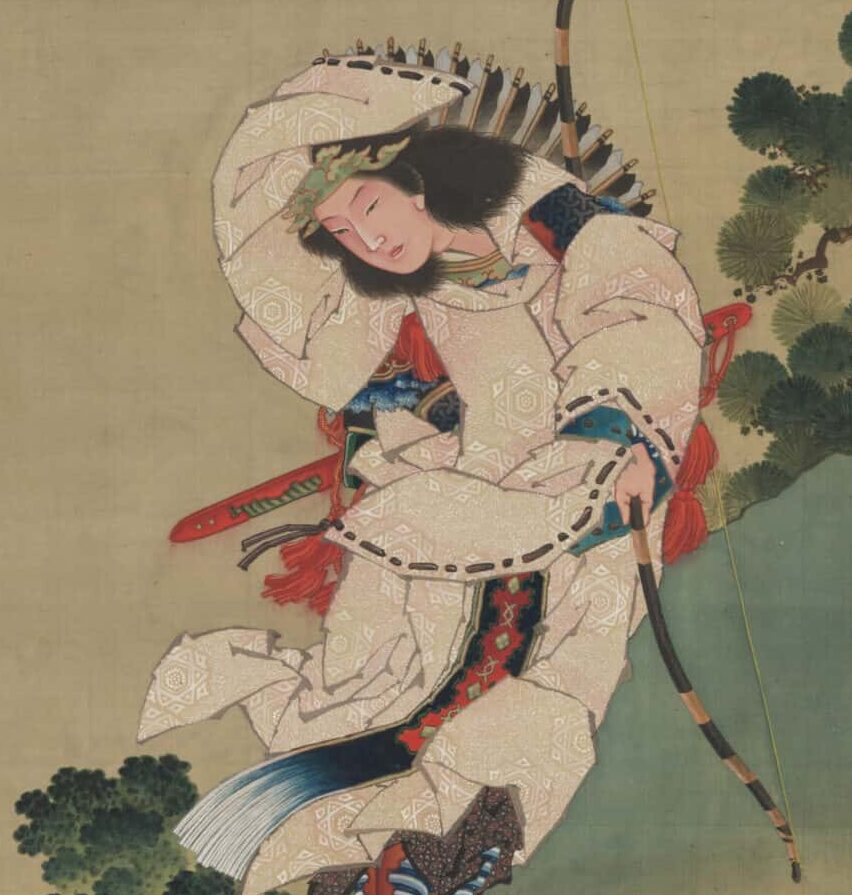 Katsushika Hokusai - Impératrice Jingu (1847)