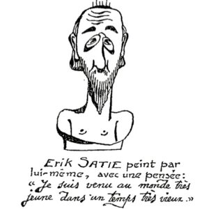 Erik Satie peint par lui-même