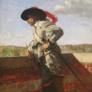 Ernest Meissonier - Sur une terrasse (1867)