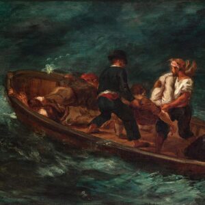 Eugène Delacroix - Après le naufrage (1847)
