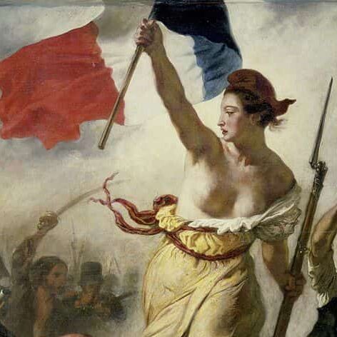 Eugène Delacroix - La Liberté guidant le peuple (1830), Détail