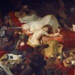 Eugene Delacroix - La Mort de Sardanapale (1827)
