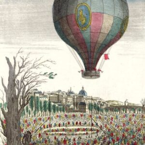 Expérience aérostatique faite à Lyon le 19 Janvier 1784, à 12h48, avec un ballon de 100 pieds de diamètre