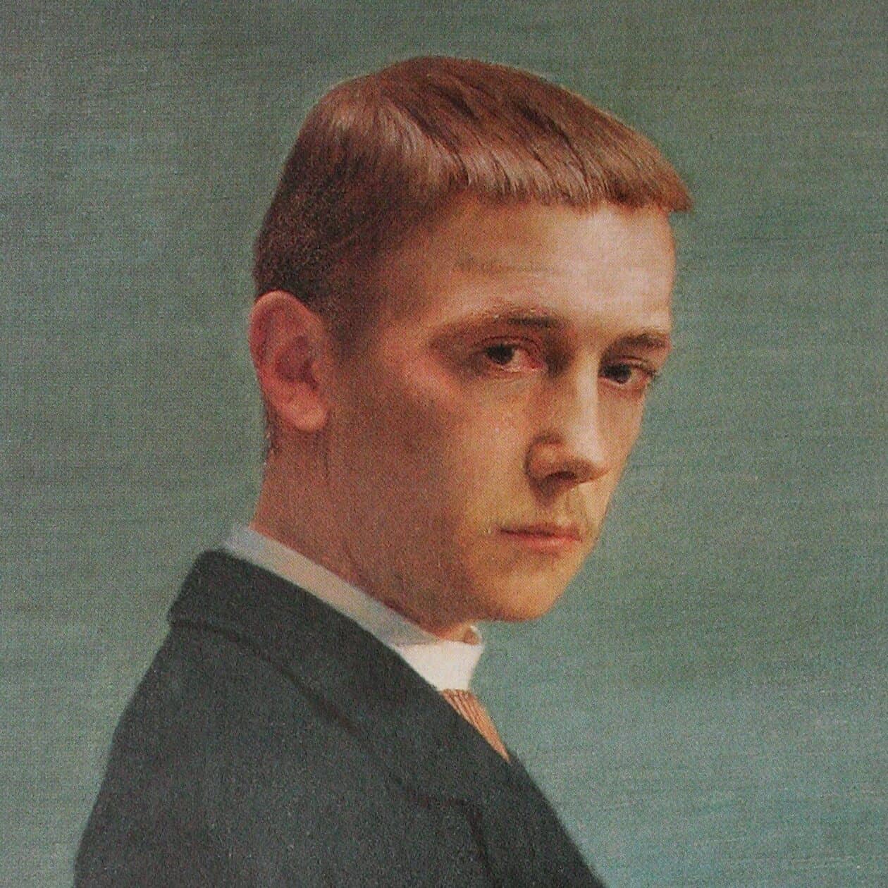 Félix Vallotton - Mon portrait (1885)