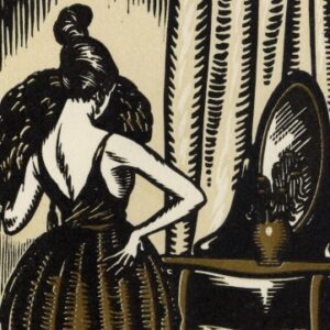 Femme devant un miroir