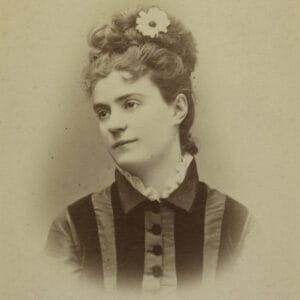 Ferdinand Mulnier - Portrait de Marie Beer (née Maria Bovaldi) (entre 1870 et 1890)