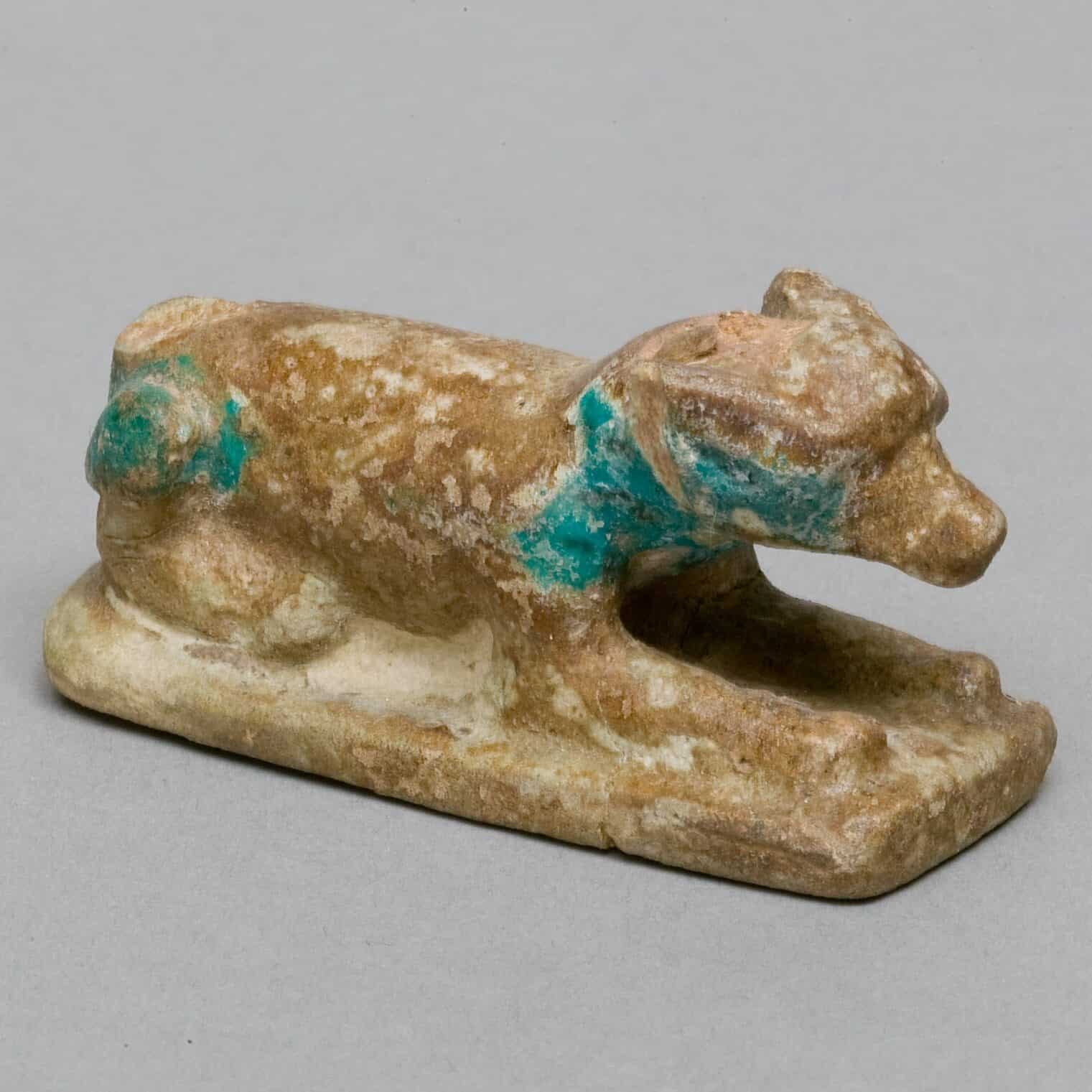 Figurine égyptienne : renard (Metropolitan Museum of Art)