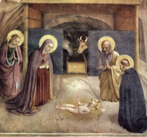 Fra Angelico - l'Adoration de l'Enfant (1440)
