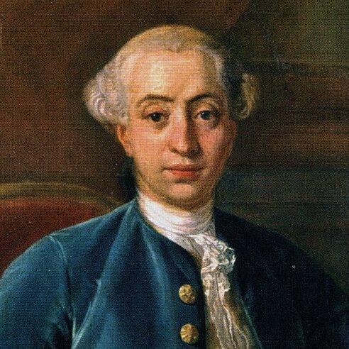 Francesco Narici - Portrait de Giacomo Casanova (1760), Détail