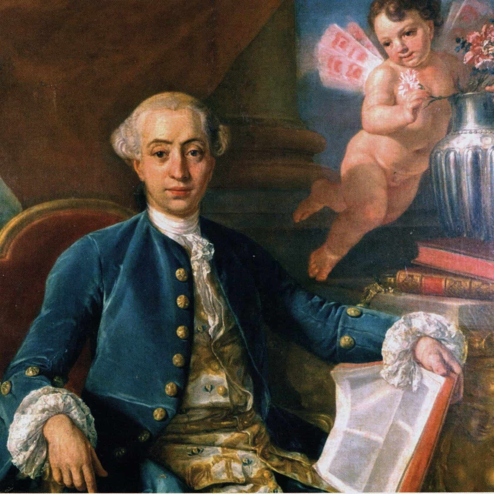 Francesco Narici - Portrait de Giacomo Casanova (1760)