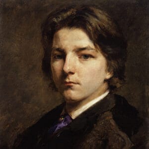 Francis Montague Holl - Portrait de Frank Holl (1863)