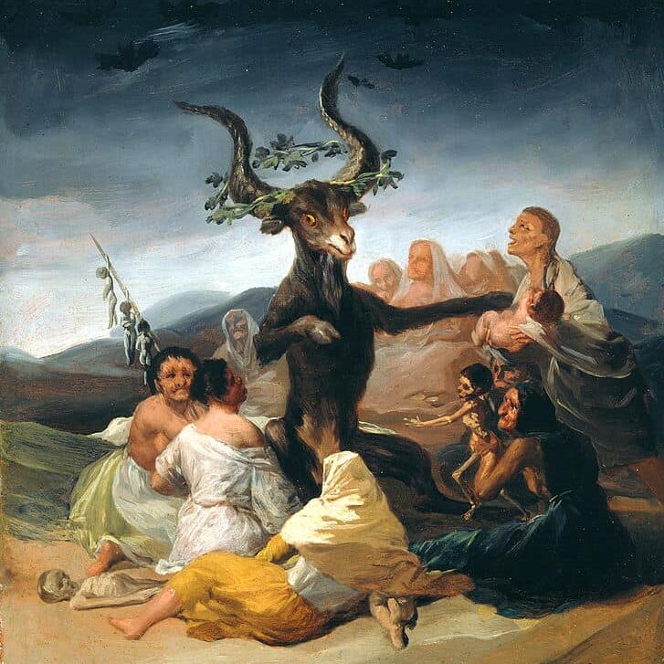 Francisco de Goya - Le Sabbat des sorcières (El aquelarre), 1797-98