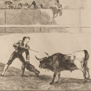 Francisco de Goya - Pedro Romero tuant un taureau
