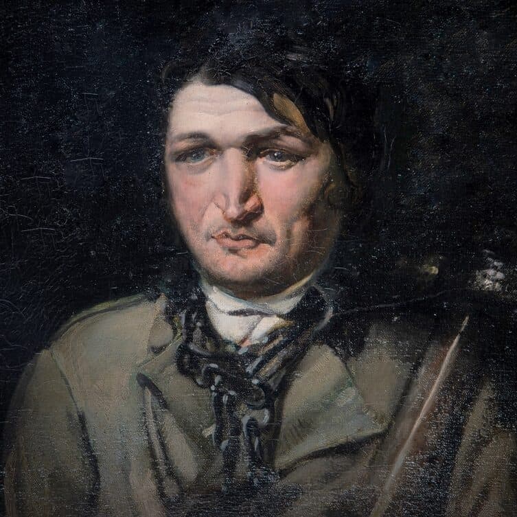 François Gabriel de Becdelièvre - Portrait d'un parricide (c. 1825)