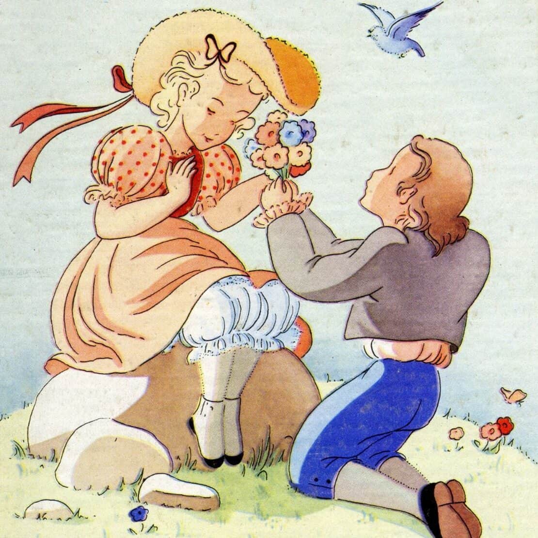 François le Bossu, de la Comtesse de Ségur, illustration de J. Gouppy