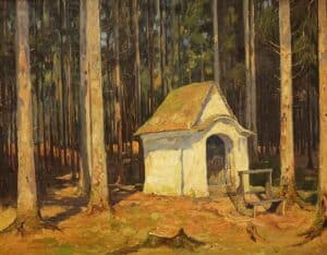 Franz Frankl - Chapelle dans la forêt (1930)