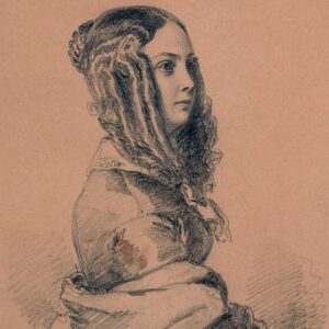 Franz Xaver Winterhalter, Portrait de Louise Colet
