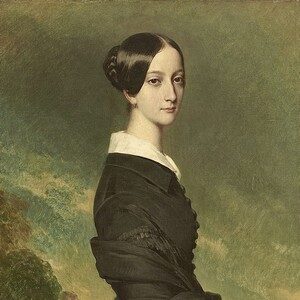 Franz-Xaver-Winterhalter-Portrait-of-Princess-Francisca-of-Brazil