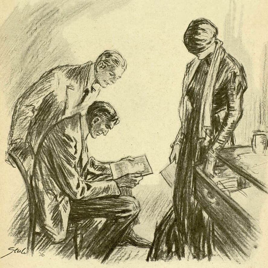 Frederic Dorr Steele, La Pensionnaire voilée (1927)