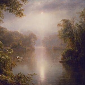 Frederic Edwin Church - La rivière de lumière(1877)