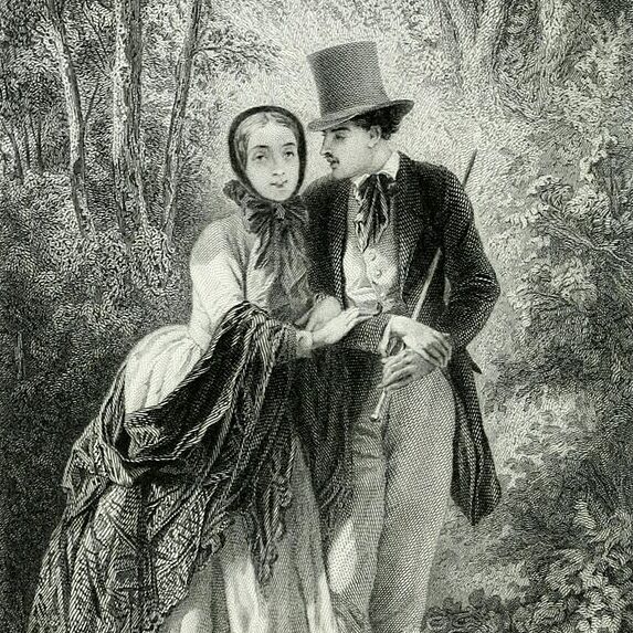 Frédéric et Bernerette - illustration de Bida (XIXe siècle)