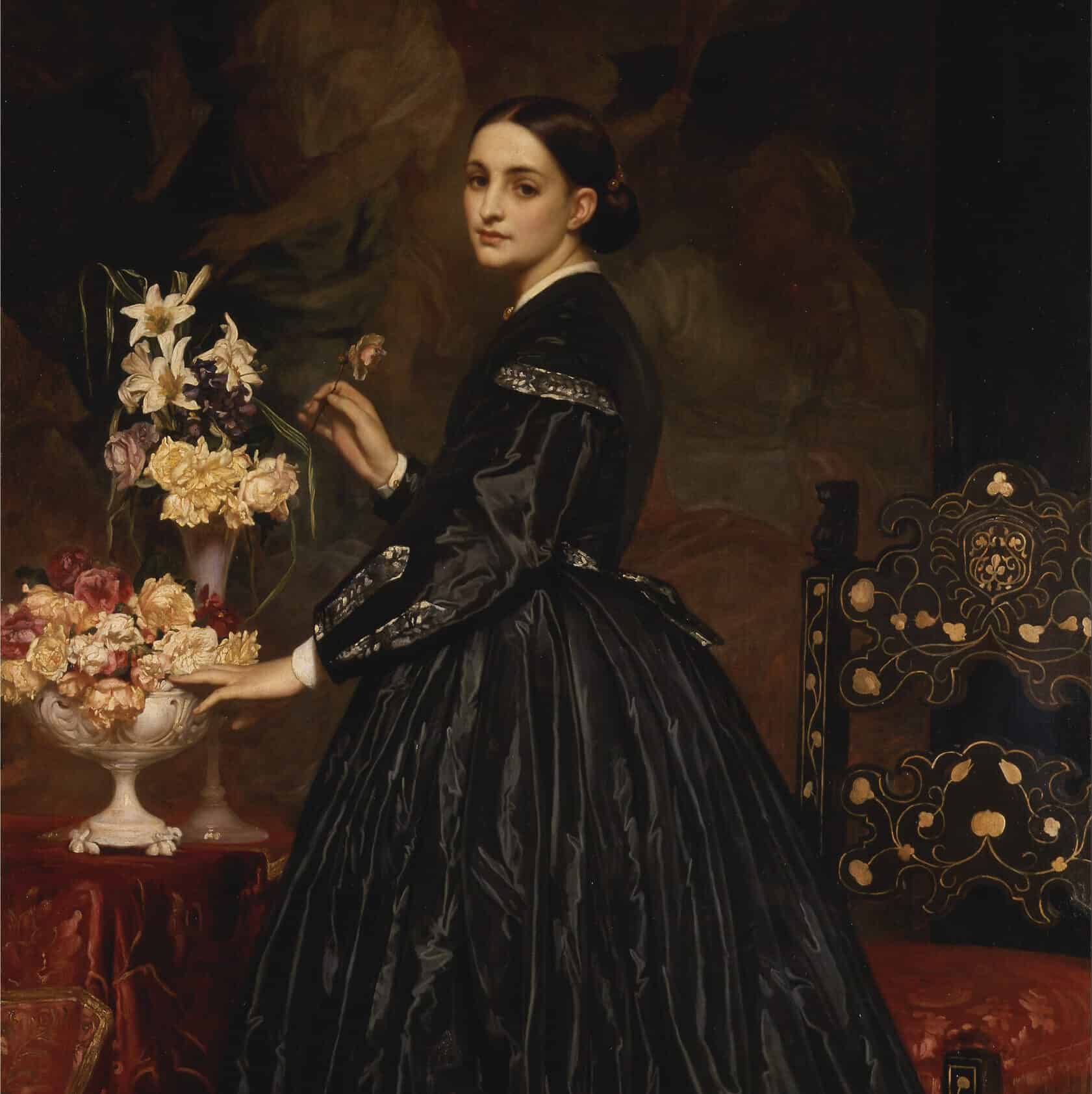 Frederic Leighton, Mrs. James Guthrie (1865)